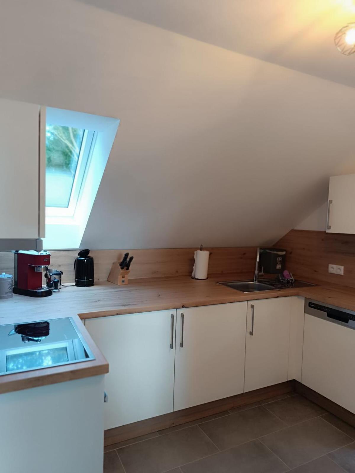 Moderne Ferienwohnung Fuer Familien Im Dachgeschoss Bosau 外观 照片