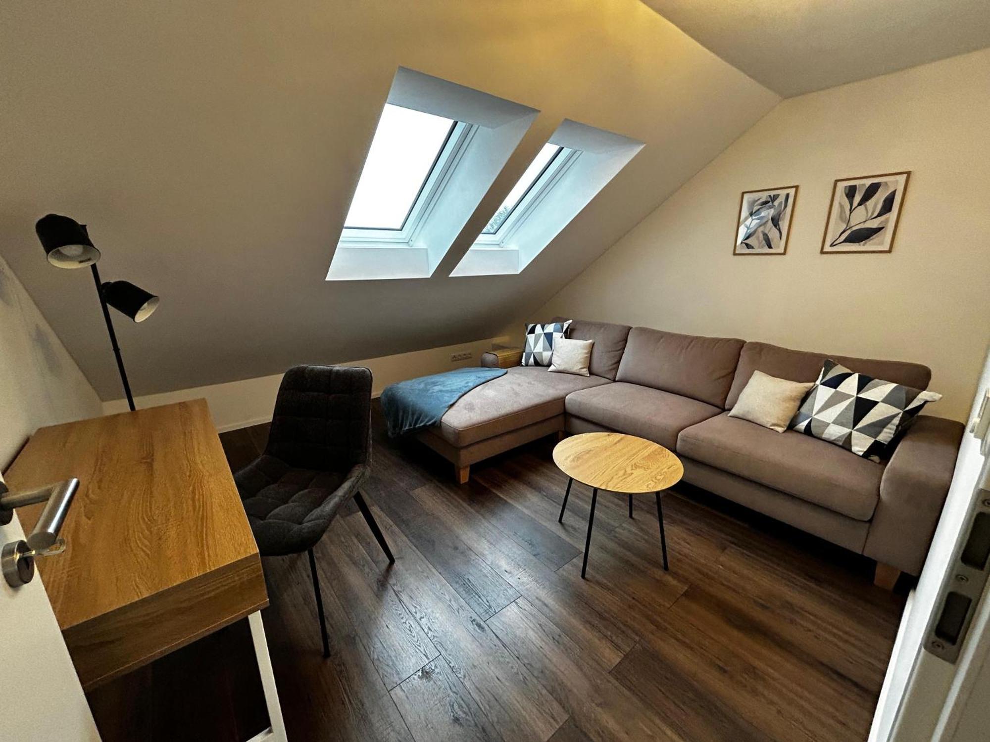 Moderne Ferienwohnung Fuer Familien Im Dachgeschoss Bosau 外观 照片